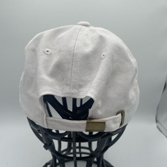 Nassi white baseball cap with small yellow flower OS - Picture 5 of 6